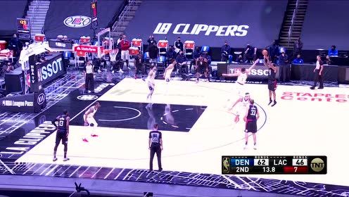 【2021年04月02日 掘金vs快船集锦】终于找到手感 莱昂纳德反击干拔三分甩狙命中