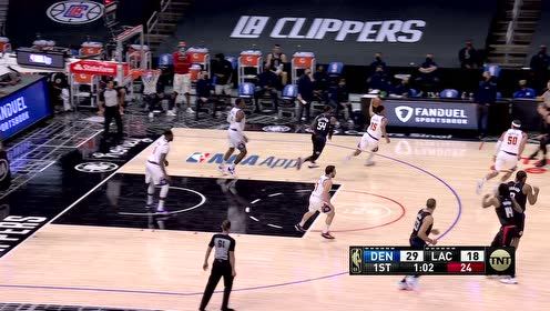 【2021年04月02日 掘金vs快船集锦】鬼手妙传瞒天过海 坎帕佐连续送出精彩妙传盘活全队