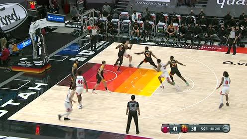 【2021年04月03日 公牛vs爵士集锦】赛迪斯-杨vs爵士集锦 全场25+7突破战斧劈扣暴力虐筐