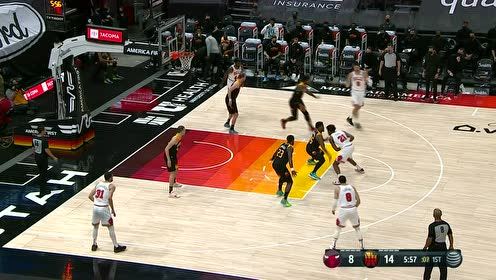 【2021年04月03日 公牛vs爵士集锦】简单粗暴！赛迪斯杨加速一步过掉防守单臂战斧劈扣