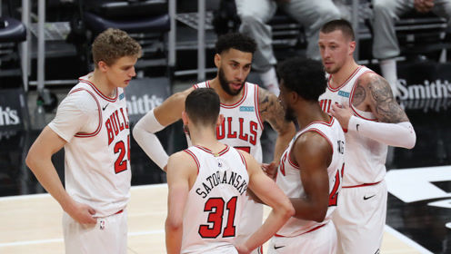 【2021年04月03日 公牛vs爵士集锦】公牛106-113爵士 拉文复出23分爵士生擒公牛豪取8连胜