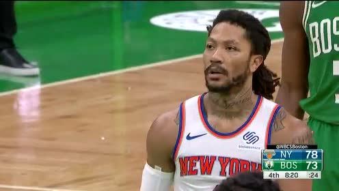 【2021年04月08日 尼克斯vs凯尔特人集锦】尼克斯vs凯尔特人第4节中文解说回放