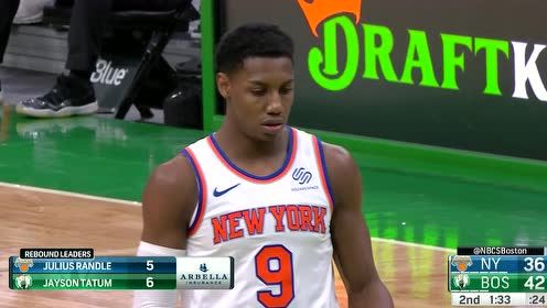 【2021年04月08日】尼克斯vs凯尔特人第2节英文原声回放