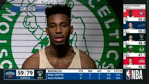 【2021年04月08日 尼克斯vs凯尔特人集锦】尼克斯vs凯尔特人第3节英文原声回放