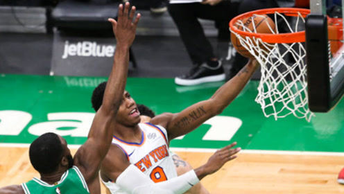 【2021年04月08日 尼克斯vs凯尔特人集锦】巴雷特vs凯尔特人集锦 29分三分神准致命失误