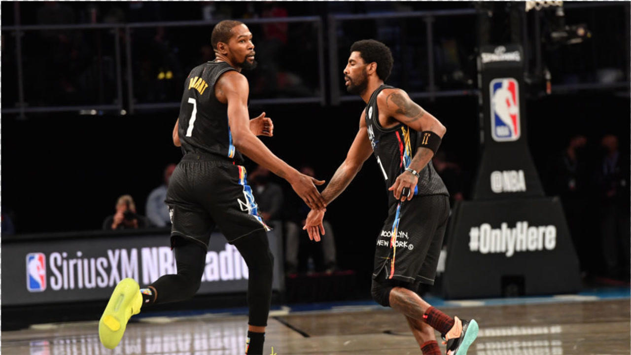 【2021年04月08日 鹈鹕vs篮网集锦】你让我防谁啊！篮网对阵鹈鹕19记三分全收录！阵容深厚太不公平