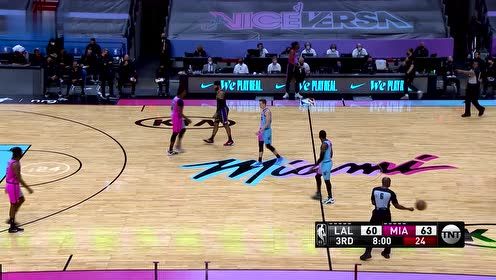 【2021年04月09日 湖人vs热火集锦】梦幻脚步戏耍庄神 巴特勒突破单打惊艳全场