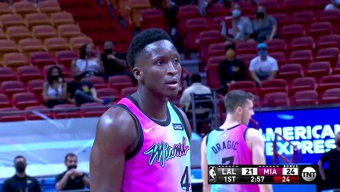 【2021年04月09日】湖人vs热火第1节中文解说回放