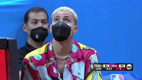 【2021年04月09日】湖人vs热火第4节英文解说回放