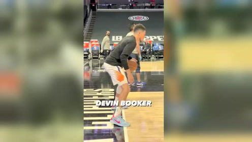 【2021年04月09日 太阳vs快船集锦】太阳大战快船！布克赛前特训控球和投篮