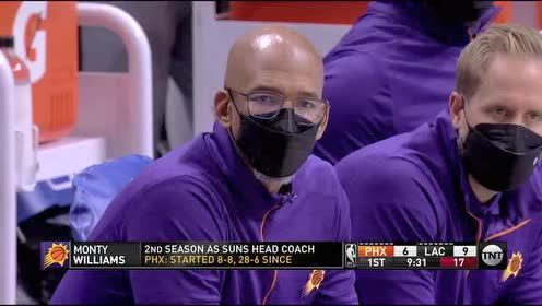 【2021年04月09日 太阳vs快船集锦】太阳vs快船第1节中文解说回放