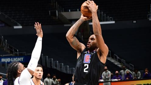 【2021年04月09日 太阳vs快船集锦】莱昂纳德vs太阳集锦 全场27分残暴隔扣艾顿