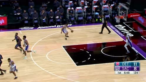 【2021年04月09日 活塞vs国王集锦】弹簧人体质尽显 小史密斯原地起惊雷双手暴扣