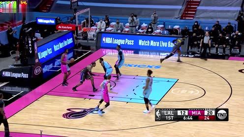 【2021年04月09日 湖人vs热火集锦】湖人队集锦：庄神复出砍两双波普极限三分命中