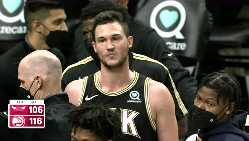 【2021年04月10日】公牛vs老鹰第4节英文原声回放