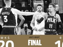 NBA常规赛：老鹰以120-108战胜公牛，拉文空砍50分