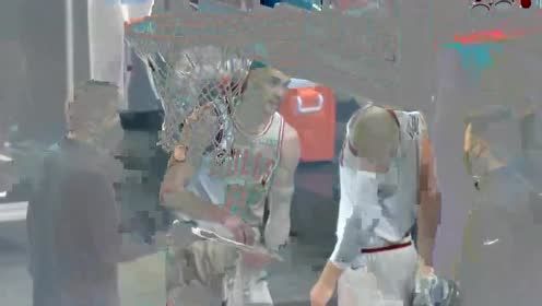 【2021年04月10日 公牛vs老鹰集锦】文武组合构建默契 拉文耐心给武切维奇讲战术