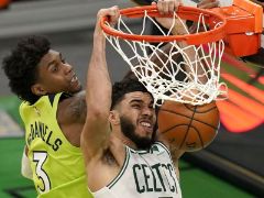 队史最年轻50+！塔图姆砍50+10板队史伯德后首人