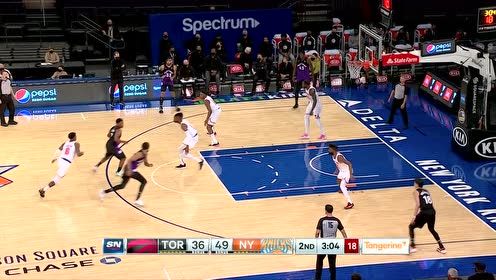 【2021年04月12日 猛龙vs尼克斯集锦】洛瑞vs尼克斯集锦 火线复出砍下19+7+6难救主