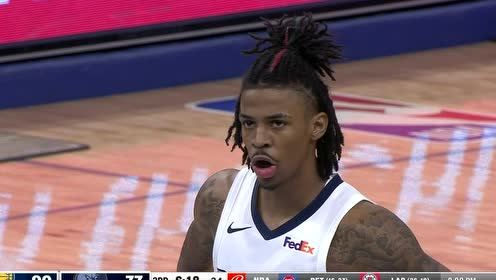 【2021年04月12日】步行者vs灰熊第3节英文解说回放