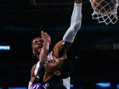 NBA常规赛：三节战罢，尼克斯以78-76领先猛龙2分