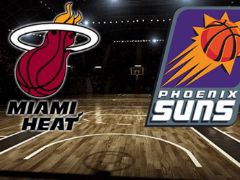 NBA常规赛：三节战报，太阳83-72领先热火