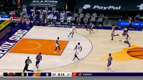 【2021年04月14日 热火vs太阳集锦】听说你很硬 艾顿大帽让巴特勒吃瘪