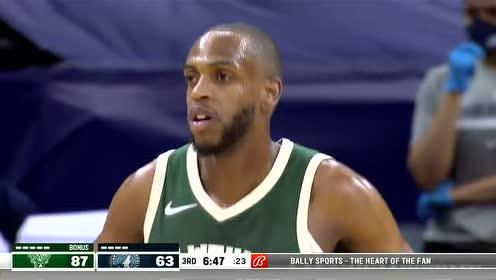 【2021年04月15日】雄鹿vs森林狼英文原声全场回放