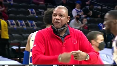 【2021年04月17日】快船vs费城第1节英文原声回放