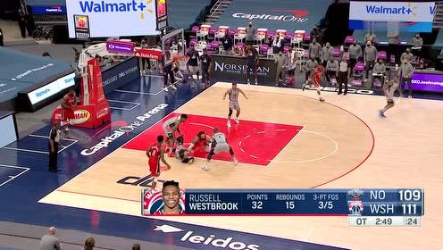 【2021年04月17日 鹈鹕vs奇才集锦】就是跟你杠上了 加福德单场比赛三次封盖锡安