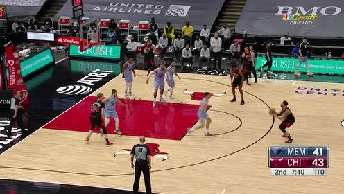 【2021年04月17日】灰熊vs公牛第2节英文原声回放