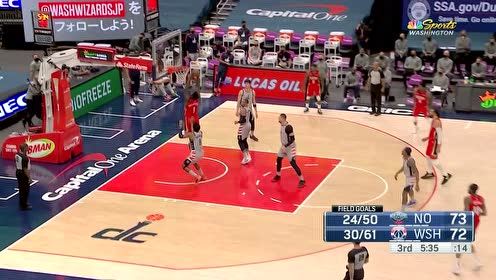 【2021年04月17日 鹈鹕vs奇才集锦】终于扣了一个 锡安篮下接球双手暴扣