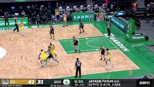 【2021年04月18日 勇士vs凯尔特人集锦】没得感情的冷血杀手 塔图姆蝴蝶穿花加速上篮再度刷网