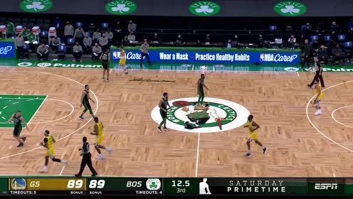 【2021年04月18日 勇士vs凯尔特人集锦】能攻能传 塔图姆行进间挥手妙传助攻威廉姆斯双臂暴扣炸筐