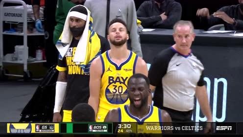 【2021年04月18日】勇士vs凯尔特人第4节英文解说回放