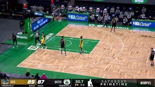 【2021年04月18日 勇士vs凯尔特人集锦】你方唱罢我登场 塔图姆飚中三分库里强势回应