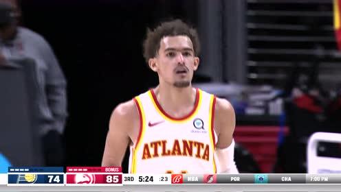 【2021年04月19日 步行者vs老鹰集锦】步行者117-129老鹰 卡佩拉25分24篮板特-雷杨34分