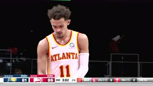 【2021年04月19日】步行者vs老鹰第3节 中文解说回放