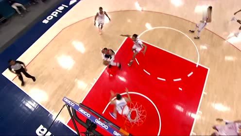 【2021年04月20日 雷霆vs奇才集锦】在我面前休得放肆！威斯布鲁克企图扣篮被布朗送残暴封盖