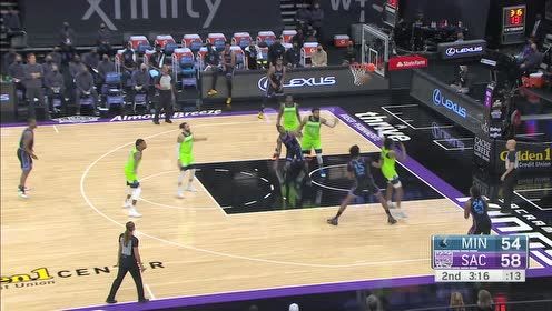 【2021年04月22日】森林狼vs国王第2节原声解说回放