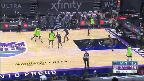 【2021年04月22日】森林狼vs国王原声解说全场回放