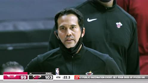 【2021年04月25日】公牛vs热火第4节英文原声回放