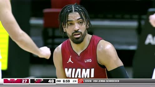 【2021年04月25日】公牛vs热火第2节英文原声回放