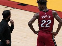 NBA精彩图片：公牛101-106不敌热火