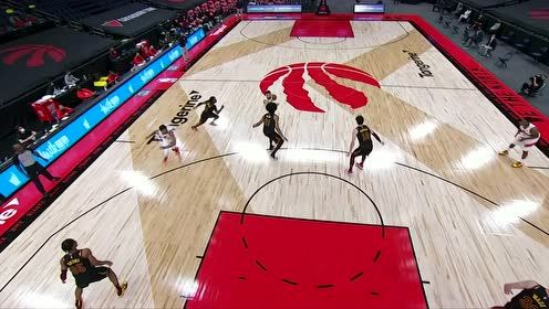 【2021年04月27日 骑士vs猛龙集锦】今天吃饼吃到饱 范弗利特连线伯奇双臂挂筐