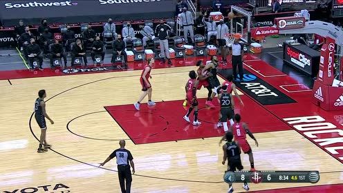 【2021年04月28日 森林狼vs火箭集锦】奥利尼克云端漫步双臂暴扣 爱德华兹九天揽月单臂炸筐