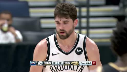 【2021年04月28日 篮网vs猛龙集锦】羽雕弓长翎箭 哈里斯外线精准三分还以颜色