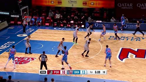 【2021年05月01日 开拓者vs篮网集锦】一步过掉防守 欧文杀入禁区飘逸上篮