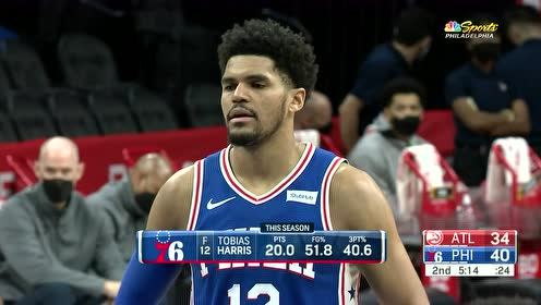 【2021年05月01日】老鹰vs费城第2节英文原声回放