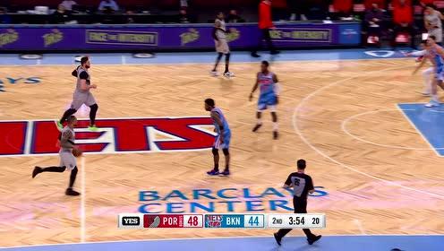 【2021年05月01日 开拓者vs篮网集锦】欧文绚烂脚步直杀禁区 戏耍防守滞空拉杆